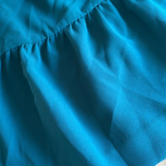 J. Crew Green Smocked Bubble Mini Skirt Casual - Picture 4 of 7